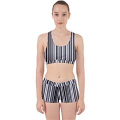 Barcode Pattern Work It Out Gym Set