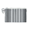 Barcode Pattern Canvas Cosmetic Bag (Medium) View1