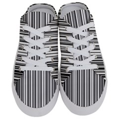 Barcode Pattern Half Slippers