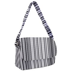 Barcode Pattern Courier Bag