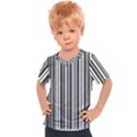 Barcode Pattern Kids  Sports T-Shirt View1