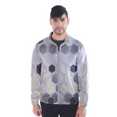 Honeycomb Pattern Men s Windbreaker