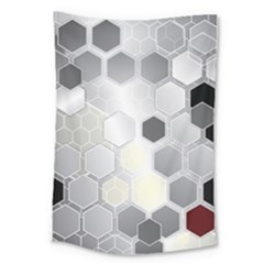 Honeycomb Pattern Large Tapestry