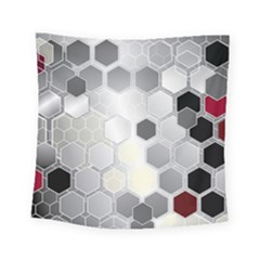 Honeycomb Pattern Square Tapestry (small)