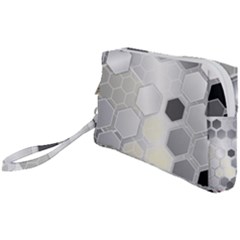 Honeycomb Pattern Wristlet Pouch Bag (small) by Ket1n9