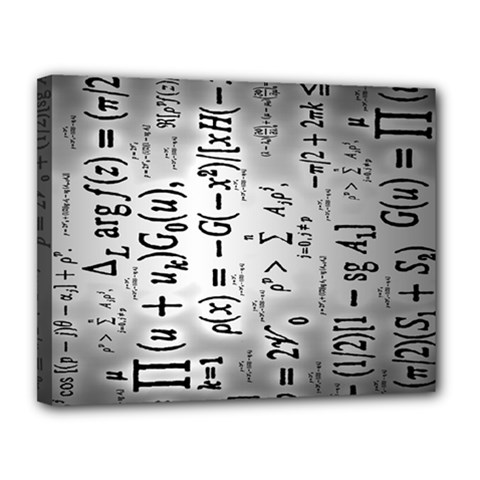 Science Formulas Canvas 14  X 11  (stretched) by Ket1n9