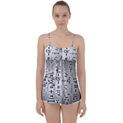 Science Formulas Babydoll Tankini Top by Ket1n9