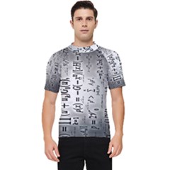 Science Formulas Men s Short Sleeve Rash Guard by Ket1n9