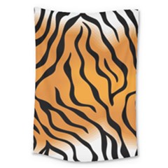 Tiger Skin Pattern Large Tapestry