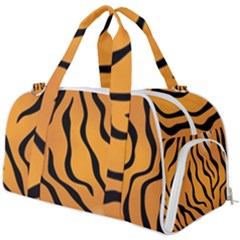 Tiger Skin Pattern Burner Gym Duffle Bag