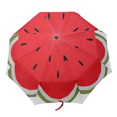 Watermelon Pillow Fluffy Folding Umbrellas by Azkajaya