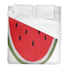 Watermelon Pillow Fluffy Duvet Cover (full/ Double Size) by Azkajaya