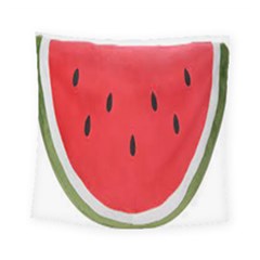 Watermelon Pillow Fluffy Square Tapestry (small)