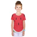 Watermelon Pillow Fluffy Kids  One Piece T-Shirt View1