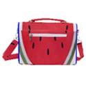 Watermelon Pillow Fluffy Satchel Shoulder Bag View3