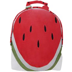 Watermelon Pillow Fluffy Mini Full Print Backpack by Azkajaya