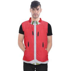 Watermelon Pillow Fluffy Men s Puffer Vest