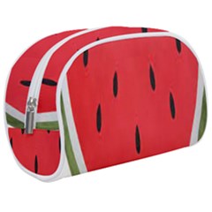 Watermelon Pillow Fluffy Make Up Case (medium) by Azkajaya