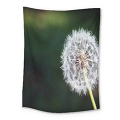 White Flower Medium Tapestry