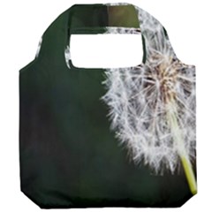 White Flower Foldable Grocery Recycle Bag by Azkajaya