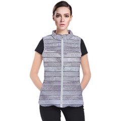 Wood Wooden Wall Wooden Boards Wall Boards Wall Women s Puffer Vest