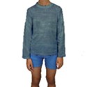 Wooden Wall Kids  Long Sleeve Swimwear View1