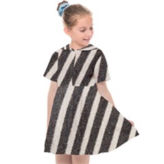 Yellow Regal Filagree Pattern Kids  Sailor Dress