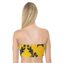 Yellow Regal Filagree Pattern Bandeau Top View2