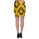 Zebra Zebra Pattern Zebra Fur Zebra Print Strip Bodycon Skirt View2