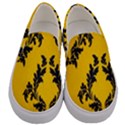 Zebra Zebra Pattern Zebra Fur Zebra Print Strip Men s Canvas Slip Ons View1