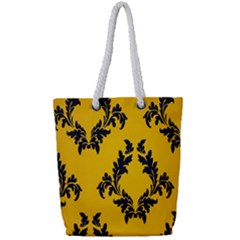 Zebra Zebra Pattern Zebra Fur Zebra Print Strip Full Print Rope Handle Tote (small) by Azkajaya