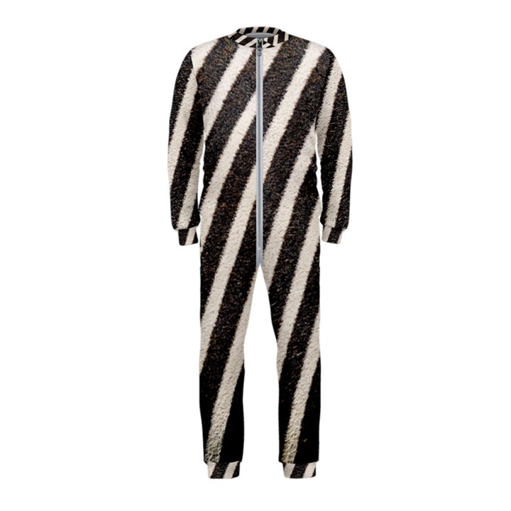 Zebra Zebra Pattern Zebra Fur Zebra Print Strip OnePiece Jumpsuit (Kids)