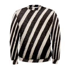 Zebra Zebra Pattern Zebra Fur Zebra Print Strip Men s Sweatshirt