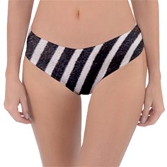 Zebra Zebra Pattern Zebra Fur Zebra Print Strip Reversible Classic Bikini Bottoms