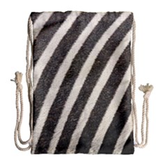 Zebra Zebra Pattern Zebra Fur Zebra Print Strip Drawstring Bag (large) by Azkajaya