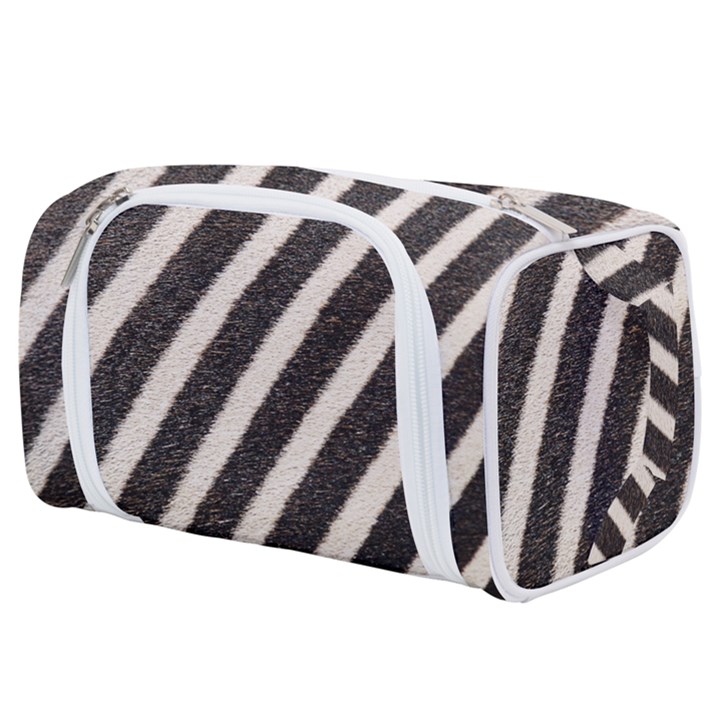 Zebra Zebra Pattern Zebra Fur Zebra Print Strip Toiletries Pouch