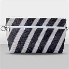 Zebra Zebra Pattern Zebra Fur Zebra Print Strip Handbag Organizer by Azkajaya