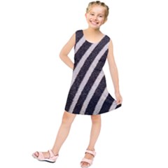 Zebra Zebra Pattern Zebra Fur Zebra Print Strip Kids  Tunic Dress by Azkajaya