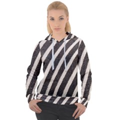 Zebra Zebra Pattern Zebra Fur Zebra Print Strip Women s Overhead Hoodie