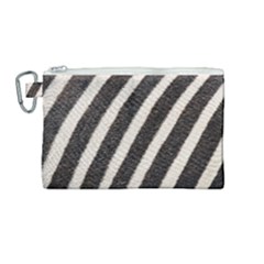 Zebra Zebra Pattern Zebra Fur Zebra Print Strip Canvas Cosmetic Bag (medium) by Azkajaya