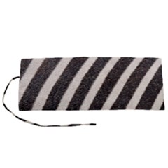 Zebra Zebra Pattern Zebra Fur Zebra Print Strip Roll Up Canvas Pencil Holder (s) by Azkajaya