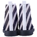 Zebra Zebra Pattern Zebra Fur Zebra Print Strip Kid s High-Top Canvas Sneakers View4