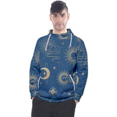 Seamless Galaxy Pattern Men s Pullover Hoodie