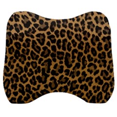 Tiger Skin Art Pattern Velour Head Support Cushion by Ket1n9