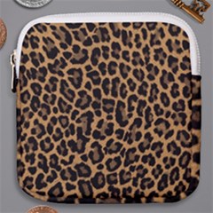 Tiger Skin Art Pattern Mini Square Pouch by Ket1n9