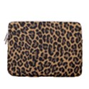 Tiger Skin Art Pattern 14  Vertical Laptop Sleeve Case With Pocket View1