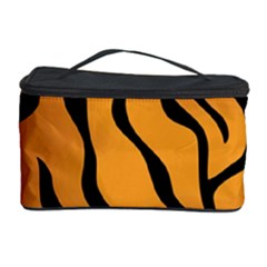 Tiger Skin Pattern Cosmetic Storage Case by Ket1n9