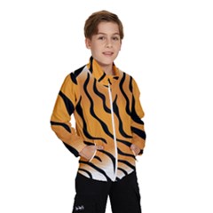 Tiger Skin Pattern Kids  Windbreaker