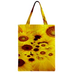 Beautiful Sunflowers Zipper Classic Tote Bag by Ket1n9