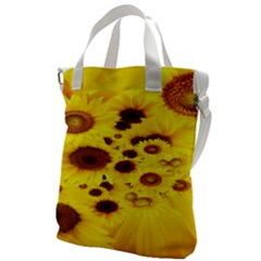 Beautiful Sunflowers Canvas Messenger Bag by Ket1n9